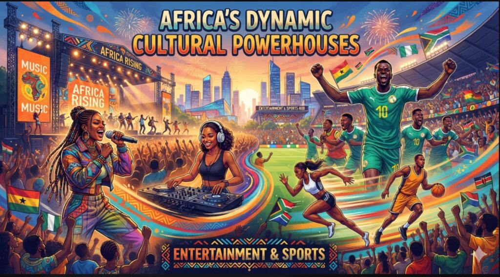 🌍 Entertainment and Sports: Africa's Dynamic Cultural Powerhouses